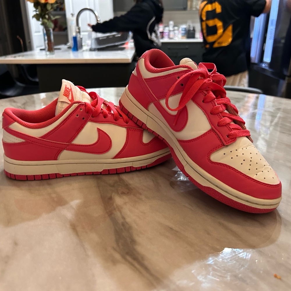 Nike pink and Cream Women's Sneakers